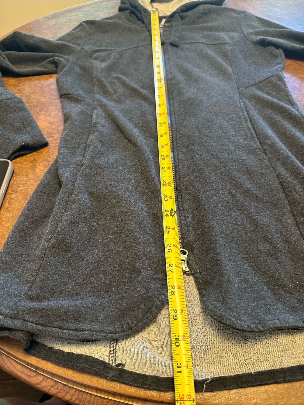 Mondetta Dark Gray Hooded Utility Jacket - Picture 7 of 7
